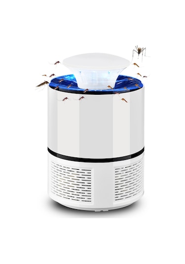 Monyee Portatif 20db Düşük Gürültülü 120m² Kapsama Alanlı Abs Islak Böcek Tutucu Led Mus Derleyici Lambası Beyaz