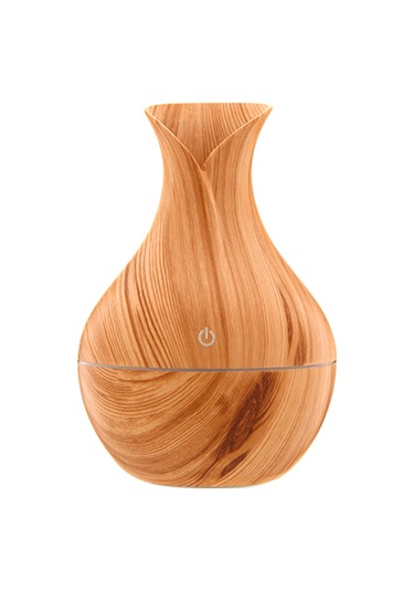 Moveevo Uzaktan Kumandalı Ahşap Desenli Ultrasonik Aromaterapi Nemlendirici - Sessiz Çalışma