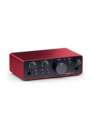 Focusrite Solo Studio Gen 4 Kayıt Paketi