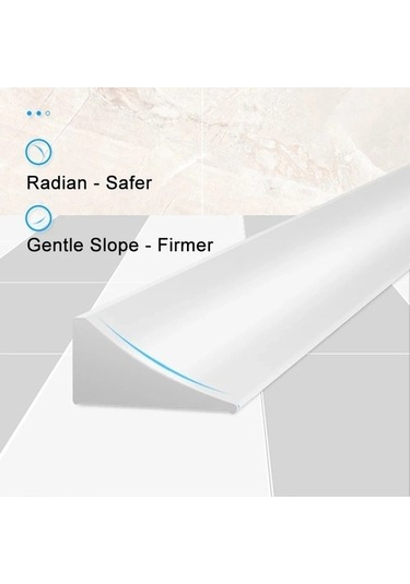 Joyhub Mingjin Shop2 Beyaz Stil 350cm Yeni Silikon Banyo Su Durdurucu Kaymaz Kuru Ve Islak Ayırma Taşkın Bariyeri Engelleyici Duş Barajı Kapı Alt Sızdırmazlık Şeridi Rnvlxh Renkli Çok Renkli