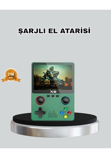 Ceylan Adam Retro Taşınabilir Konsol 3.5 Ips Ekran Ergonomik Çift Lr Kontrollü