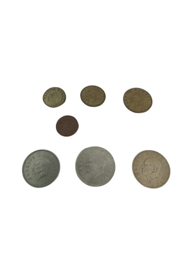 Tc Madeni Para Seti 7'li Para Seti