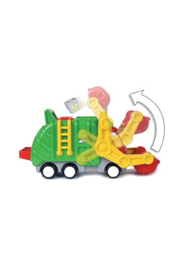 Wow Toys Flip & Tip Fred - Çöp Kamyonu Çevir Dök Fred 01018