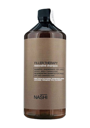 Nashi Filler Therapy Yıpranmış Saçlar için Onarıcı Şampuan 1 L