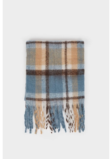 Defacto Kadın Atkı F3441ax25wnbe2 Mavi