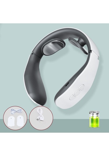 Butu Servikal Masaj Aleti Elektromanyetik Darbe Isıtma Boyun Koruyucu, Stil: Şarj Çok Renkli