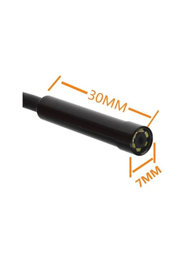 Büro Ev Ofis Yazlık İçin 2mt 3mod Usb Micro Usb Type-c Sert Kablo Dar Bölge Kamerası