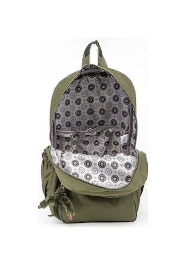 Çok Gözlü Maymun Figürlü Kırınkıl Sırt Çantası Haki-691 Haki