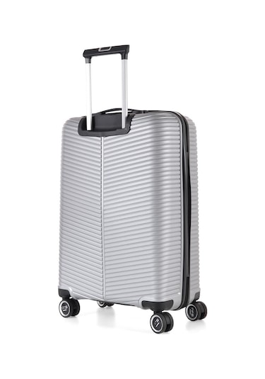 Ççs 5224 Polipropilen Büyük Boy Valiz-gümüş Gümüş