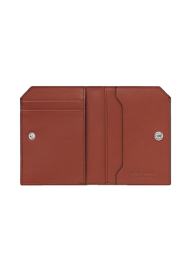 Mont Blanc Montblanc Meisterstück Selection Soft Mini 4cc Cüzdan 131243 Kiremit