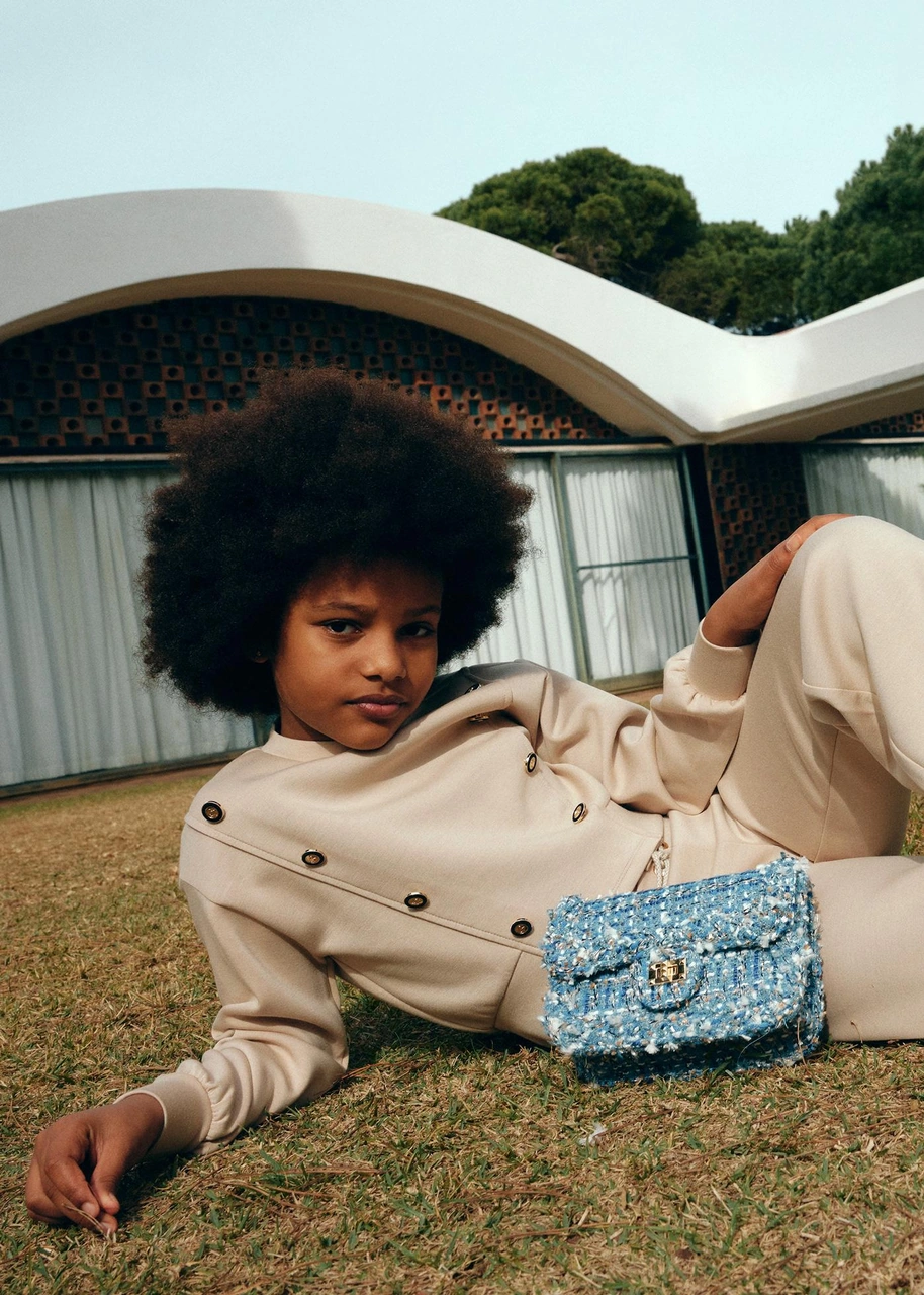 Mayoral Abel&lula Kız Çocuk Pantolon Takım Bej