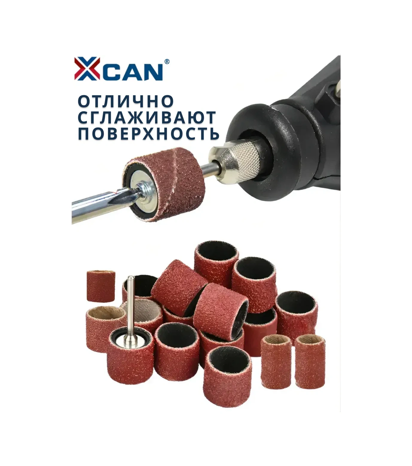 Xcan Gravür Ve Dremel İçin 93 Parçalık Zımpara Tamburu Seti 234047475