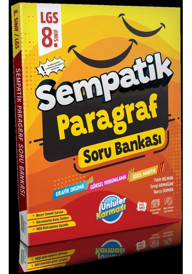 Ünlüler Karması 8. Sınıf Sempatik Paragraf Soru Bankası