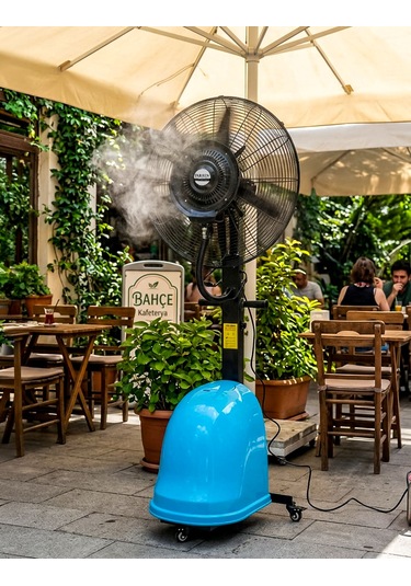 Farken Mistfan Su Sisi Püskürtmeli Mobil Vantilatör