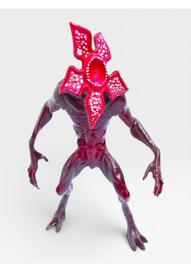 Stranger Things Demogorgon Figürü 15 Cm Koleksiyonluk Biblo - Özel Parlak Seri