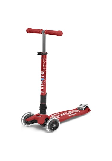 Maxı Mıcro Deluxe Foldable Red ( Led )