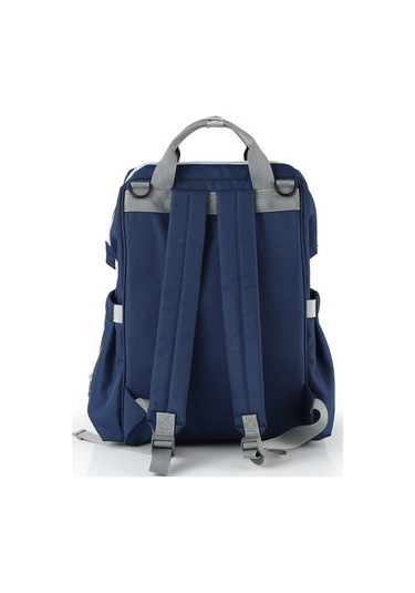 Novahub Moveevo Su Geçirmez Bebek Bezi Sırt Çantası, Çok Amaçlı Seyahat Çantası Mavi