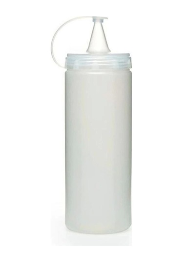 Buffer Şeffaf Kapaklı Sızdırmaz Yağlık Sosluk Şişesi Plastik Yağdanlık 400 Ml Ap-9028 Çok Renkli