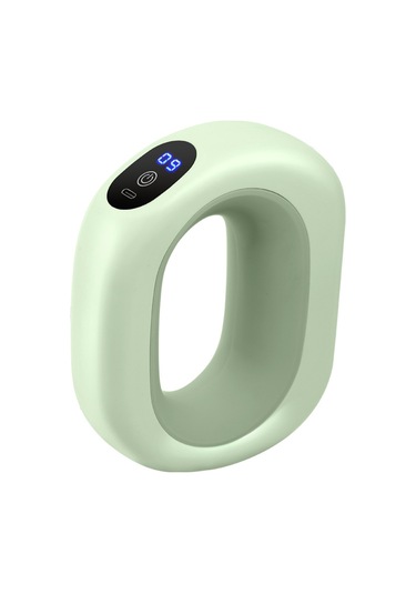 Anjiexun Taşınabilir Halka Masaj Aleti Paketi Titreşim Modu Yeşil Yeşil