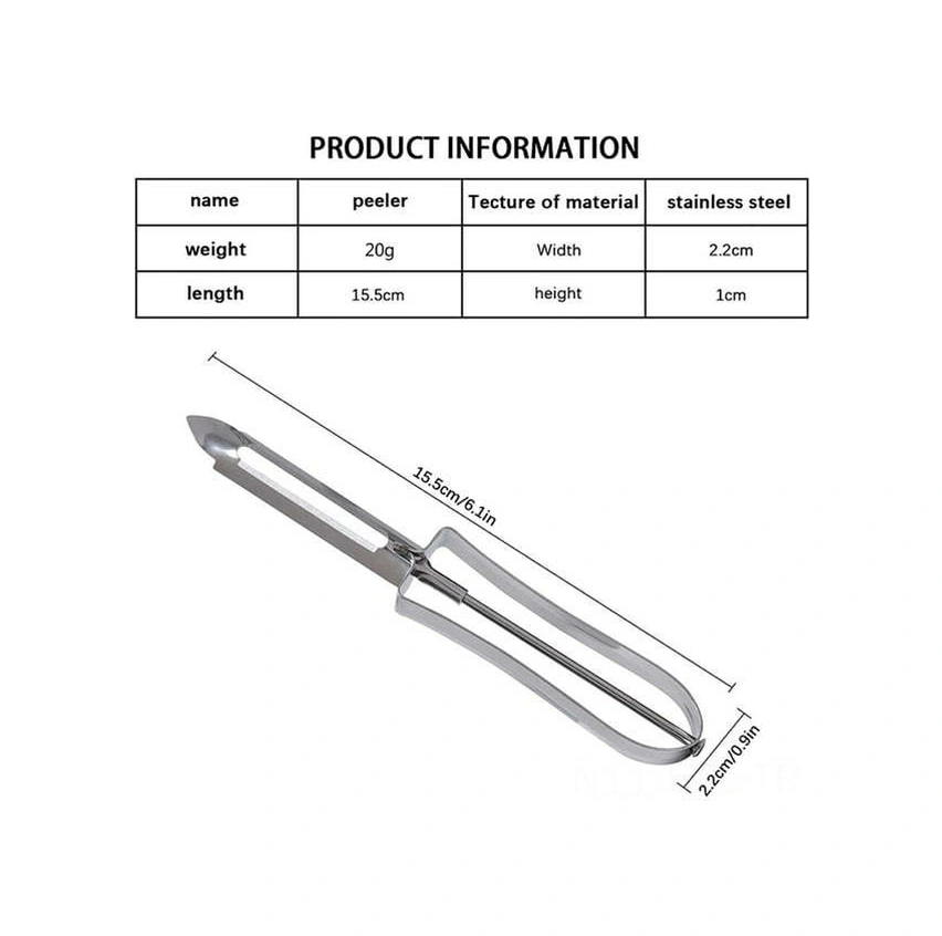 Dofolink Pratik Mutfak Aleti: Çelik Derin Peller - Patates, Havuç, Salatalık Ve Meyve Soyucu Diğer