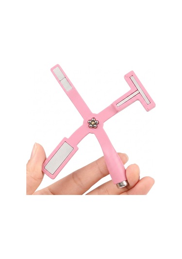 Pembe Kedi Gözü Oje 5i Bir Arada Mıknatıs Cat Eye Magnet