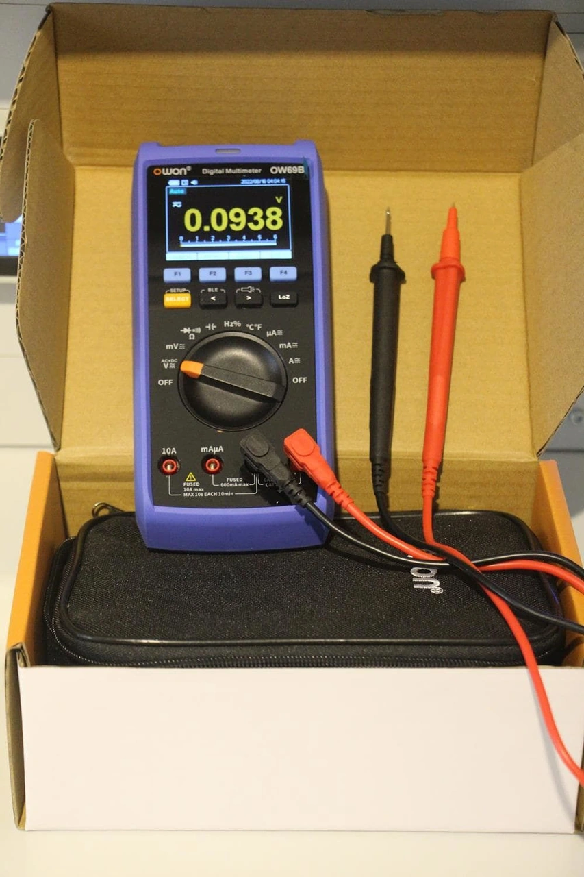 Owon Ow69b Lab-endüstriyel Tip Multimetre-loz-ac+dc