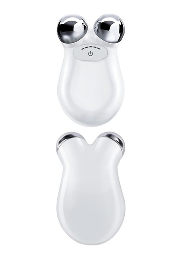 Pazly Pembe Mikro Masajlı Yüz Gençleştirici Cihazı - Geeroyoo Cilt Bakım Aleti Pembe