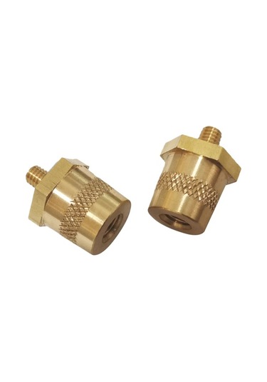 Novahub Erkek Pirinç Akü Terminali M6 Dış 8mm İç 8mm, Şarj Postası, Akü Tamir Aksesuarı, Akü Modifikasyonu