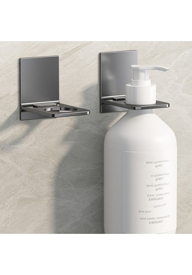 Dancemonkey Cbtx Duş Jeli Şişe Asılı Tutucu - Banyo Tuvalet Braketsiz Şampuan Askısı Raf Organizatör Çok Renkli