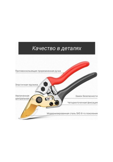 Pazly Japonya Yapımı Güçlü Çok Amaçlı Bahçe Budama Makası - Pratik Kullanım