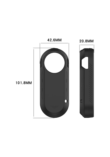 Garmin Varia Rtl515 Bisiklet Işık Radar Koruma Kolu Silikon Kılıf Toz Geçirmez Yumuşak Kapak-Yeşil