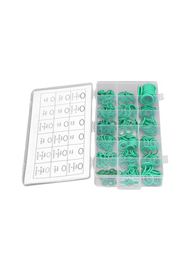 Padalink 270 Adet Yeşil Kauçuk O-ring Seti - Dayanıklı, Sıcak & Yağa Dayanıklı - Otomobil, Sulama Ve Bakım İçin Mükemmel Sigorta Parçaları