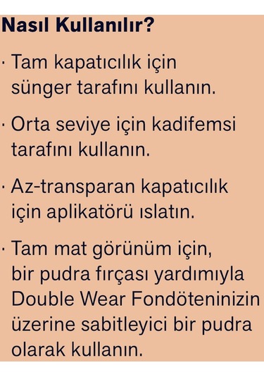 Estee Lauder Double Wear Stay-in-Place Mat Pudra Fondöten - 2C2 Pale Almond -  12 G