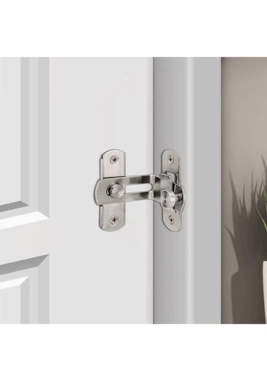 90 Derece Dik Açı Paslanmaz Çelik Kapı Kilidi, Güvenlik Kapı Kilidi, 4 İnç Kapı Kilidi