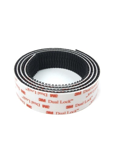 3m Cırt Bant 25mm X 4mt Siyah Dual Lock Cırt Bant