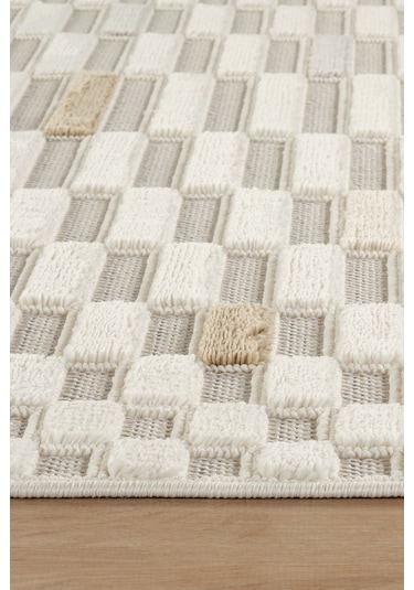 Kaşmir Halı 7/24 Luna Glow 80x150 CM Salon Mutfak Halısı Kilim