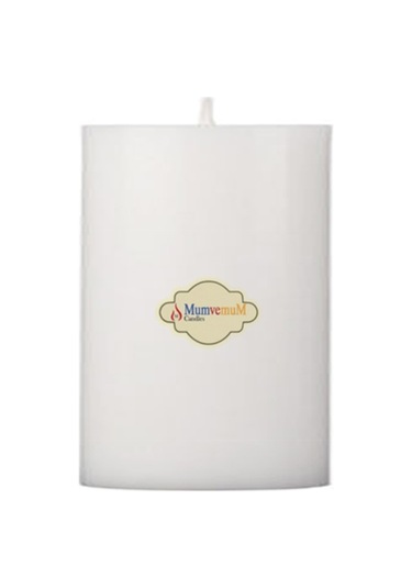 Small Set Mum Çap 7 Cm Beyaz Beyaz