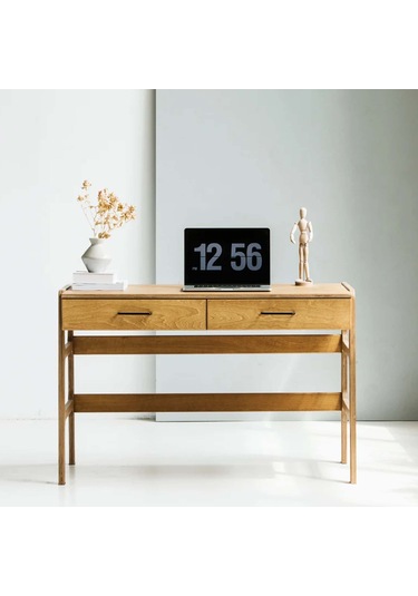 Woodesk Mistral Ahşap Çalışma Masası 120x65 Tik Renk Cpt4633-120