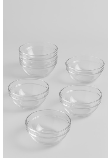 Cam Kase Seti 6 Lı 155 Ml Çok Renkli