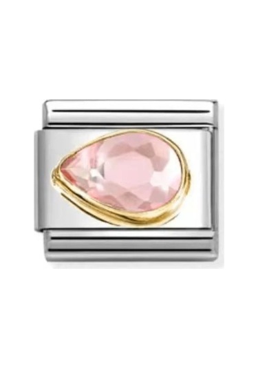 Gemosa Altın Desenli 9mm Paslanmaz Çelik Bilezik - Dıy Takı Yapımı İçin Kadın Erkek Gül Altın Renk