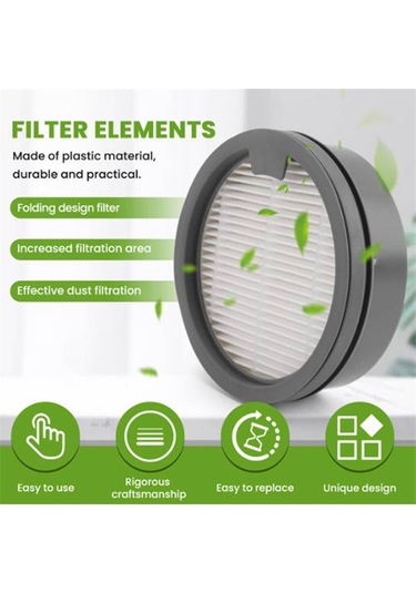 Sointeresting Dreame M12/m12s/m13 Kablosuz Temizleyici Parçaları Filtre Elemanı Ev Aletleri Elektrikli Süpürge Aksesuarları İçin 6 Adet Filtre