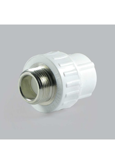 20x1/2 Dış Diş Rekor - Adaptör Beyaz