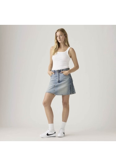 Levis Deconstructed Edge Mavi Kadın Etek 005q4-0000 Mavi