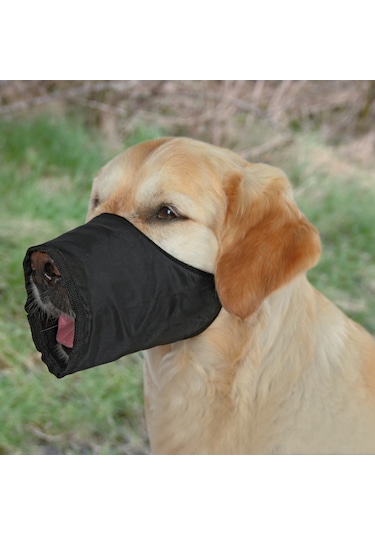 Trixie 1922 Bez Köpek Ağızlığı S - M 20 CM Siyah