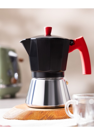 Carla Moka Pot - Çelik - 300 Ml
