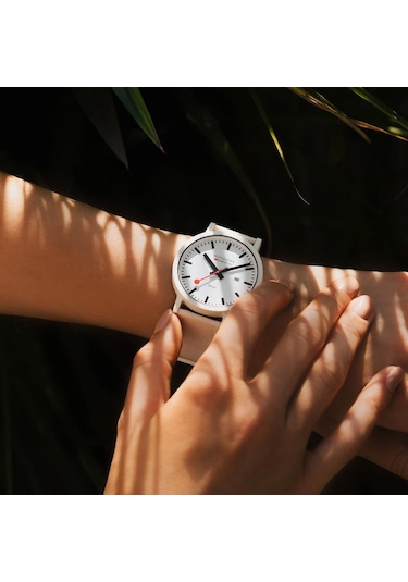 Mondaıne Essence Solar Ms1.41910.la Erkek Kol Saati Beyaz