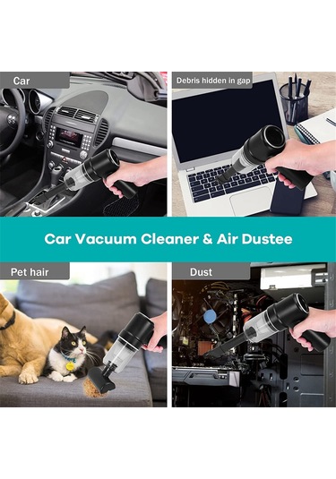 Amigaelegant El Tipi Araba Süpürgesi 120w Güçlü Emiş