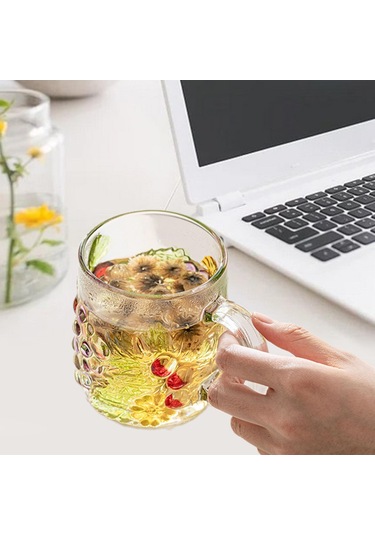 Suntek Magideal Ofis Su Sürahisi Için Cam Bardak Züccaciye Çay Buzlu