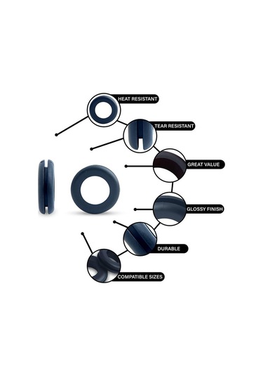 50 Adet/100 Adet M3-m20 Kauçuk Sızdırmazlık Yağı Halkaları Grommet Contalar Korur Tel Kablo Delik Koruma Halkaları Shim Yıkayıcı Donanım 100 Pcs-m10