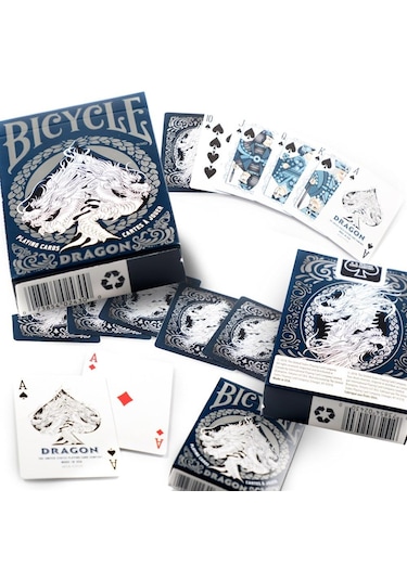 Bicycle Dragon Oyun Kağıdı Koleksiyonluk Cardistry Kartları Deste